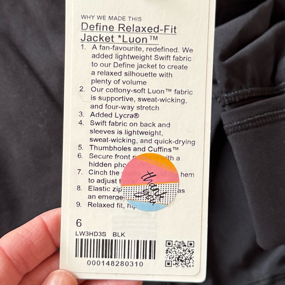 NWT Lululemon Define Relaxed-Fit Luon Swift Fabri… - image 12